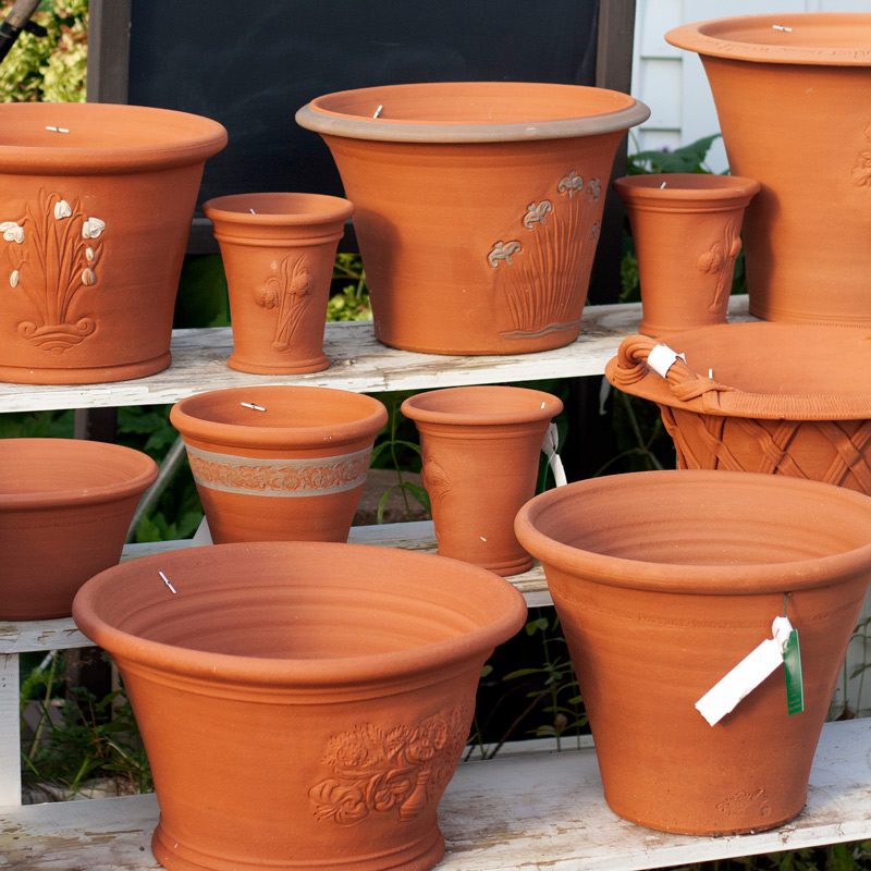 Whichford pottery display